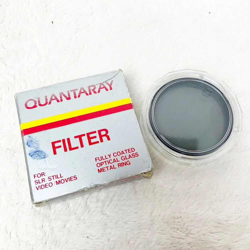 Quantaray 52mm 1A Skylight Lens Filter scratched rim Made in Japan